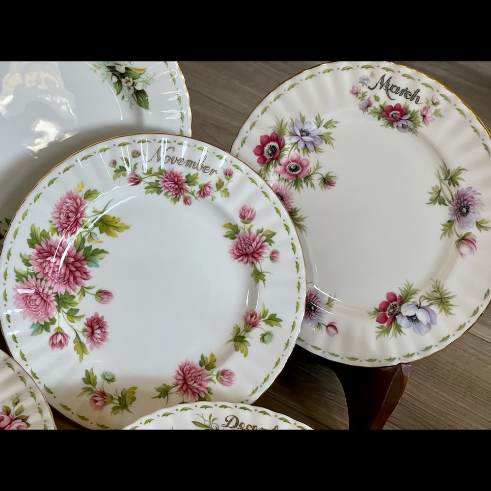 SOLD Royal Albert -Salad plates